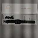 Tensky Smart Watch for Men/Women Android & iPhone, Alexa Built-in, 1.8" Touch Screen Fitness Tracker with Answer/Make Calls, 3ATM Waterproof Heart Rate/Sleep/SpO2 Monitor, Pedometer, 100+ Sport Modes (Black)