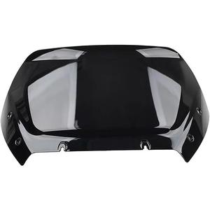 Motorcycle Windshield for Harley Davidson Touring Road Glide CVO 2023 2024 Motorcycle 12" Windscreen Windshield Wind Deflector windscreen Double Bubble(Black)