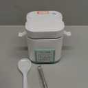 TLOG Mini Rice Cooker 2.5 Cups Uncooked, Healthy Ceramic Coating Portable Rice Maker, 1.2L Travel Rice Pot Small for 1-3 People, Personal Rice maker, Food Steamer, Multi-cooker for Grains, Oats