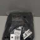 Gash Hao Mens Snow Ski Waterproof Softshell Snowboard Pants Outdoor Hiking Fleece Lined Zipper Bottom Leg (42W x 32L, Black)