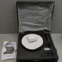 Victrola Journey Bluetooth Portable Suitcase Record Player  with Built-in Speakers, 3 Speed Vinyl Record Player, RCA Out, Headphone Jack (Black)