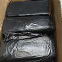 Aluf Plastics High Density Trash Bags, 60 Gallon, 150 Count, 22 Micron (eq), 38" x 60", Black, for Bathroom, Office, Industrial, Commercial, Janitorial, Municipal, Recycling