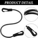 Horse Blanket Straps with Double Ended Clips(2 Pack-16Inch)