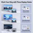 Acer USB C Hub, 5-in-1 USBC to HDMI Adapter with 4K@60Hz, 100W Power Delivery, USB-C 5Gbps & USB-A 3.0 Data Ports, USBC Splitter Docking Station for MacBook Neo/Pro/Air, iPad Pro, iPhone 17 Pro Max