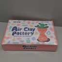 Air Dry Clay Kit for Adults, 3.3Lbs + 30PCS Pottery Craft Kit for Beginners, Sculpting Tools Set & Step-by-Step Guide, 12 Paints, Paintbrush, Varnish, and more - Crafts for Adults for Birthdays Gift