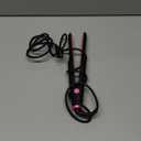 Small Flat Irons for Short Hair, 3/10" Pencil Flat Iron with Adjustable Temp Mini Hair Straightener for Edges Pixie Cut and Bangs, Tiny Hair Straightener with Floating Plates, Auto Shut Off (Blackpink)