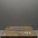 16x20 Metal Picture Frame with 11x14 Mat, Brushed Aluminum Finish, Tempered Glass Front, and Attached Hanging Hardware - Versatile Wall Display Frames for Vertical or Horizontal Orientation, Silver