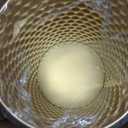 Small Metal Trash Can Wastebasket, Decorative Honeycomb Garbage Can Waste Basket, Modern Farmhouse Round Trash Bin for Bathroom, Bedroom, Kitchen and Office (Gold)