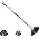 Pneumatic Dent Puller, Pneumatic Suction Cup Dent Puller with 1 Suction Cup (3.2", 4.7", 6.1”), Car Dent Puller Kit, Auto Body Dent Repair Kit, 23.2” Length