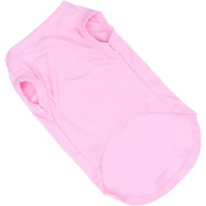 Summer Puppy Shirt Dog T-Shirt in Stylish Colors Casual Vest for Pet Clothing Comfortable Dog Shirts L