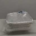 (26 Pack) Disposable 9x13 Aluminum Foil Pans with Lids, Half Size Aluminum Foil Heavy Duty Deep Steam Pans for Roasting Turkey, Cooking, Prepping- Thanksgiving, Christmas, Parties