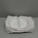 Fruit Bowls for Kitchen Counter, 3 Tier Ceramic Serving Bowls with Gold Metal Stand, Tiered Fruit Basket for Fruit Vegetable Storage, Fruit Holder for Cake, Dessert, Nuts, Snack