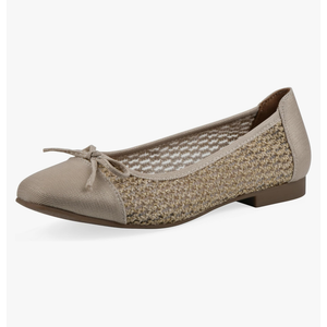 WHITE MOUNTAIN Women's Boco Ballet Flat, 7.5