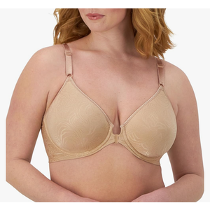 Bali Women's Underwire Shaping Bra, Comfort Revolution T-shirt Bra, Front-close Bra. Size36.