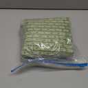 Kevin Textile 2 Packs Spring Decorative Throw Pillow Covers 18x18 Inch for Living Room Couch Bed Spring Sofa Soft Striped Corduroy Square Cushion Case 45x45 cm Farmhouse Boho Home Decor Sage Green