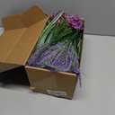 PARTY JOY 19 Bunches Fake Plants Outdoor, Fake Bushes UV Resistant Artificial Lavender Flowers Greenery Shrubs Faux Greenery for Outdoor Garden Patio Front Porch Yard Decor