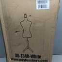 FDW | Female Mannequin Torso | Beige | with 7" Height Adjustment