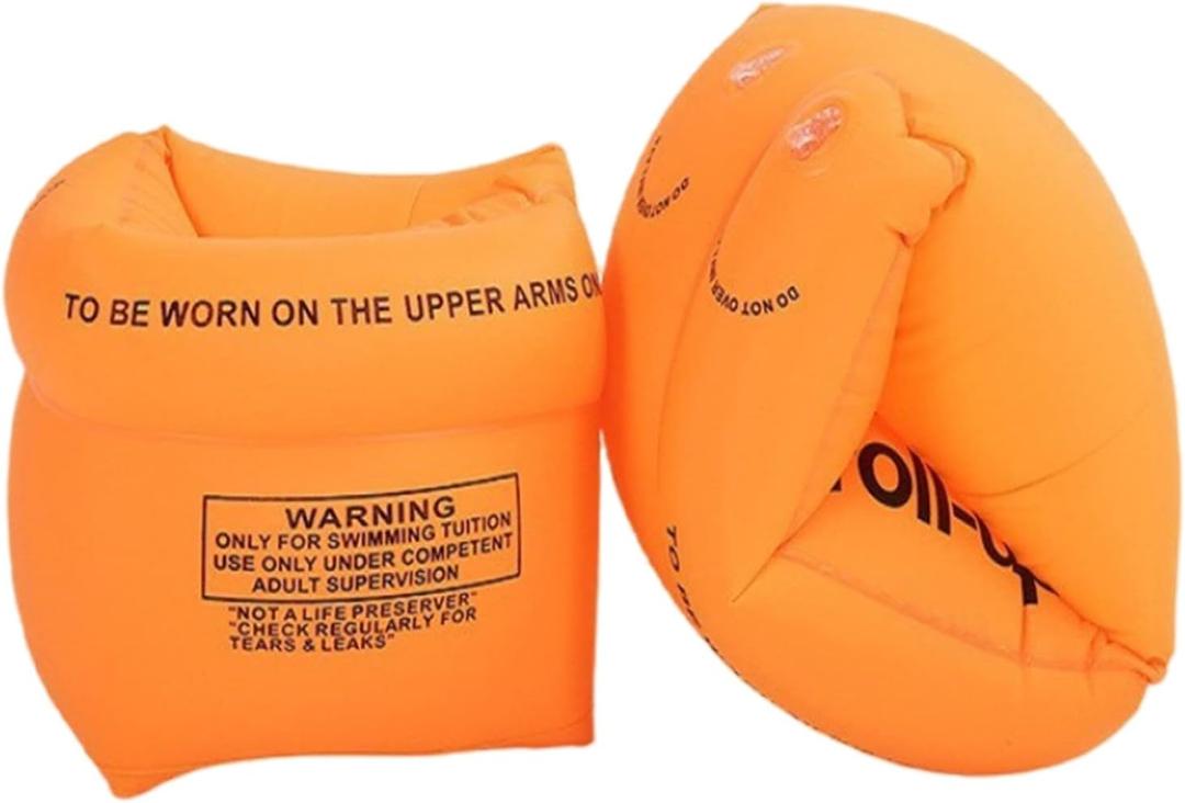 2-4 Pack Arm Floaties for Kids and Adults - Pool Floats Arm Bands Inflatable Swim Rings PVC Arm Floater for Toddlers Kids 3-5-6-12 Years