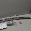 Curved Shower Curtain Rod For Bathroom 38-72 Inches, Adjustable Length, Curved Shower Rod, 0.9MM thickness, Round Shower Curtain Rods, Rotate Bracket For Large Shower Space, Need Drilling, Black