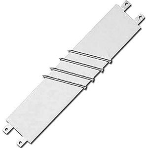 End Spiked Pitching Rubbers (1 x 1 x 1, White)