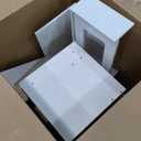 Vanity Desk with 29.53" HD Lighted Mirror, 47.24" Big Modern Vanity Desk with Mirror and Lights, Makeup Vanity with 5 Drawers and Storage Shelves and Charging Station, White1