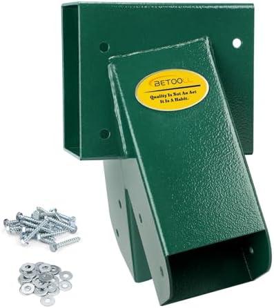 BETOOLL A-Frame 1pcs Brackets Swing Set Bracket for Heavy Duty Swing Set – Includes Mounting Hardware, Ideal for Indoor and Outdoor Playgrounds (1 Brackets-Green)