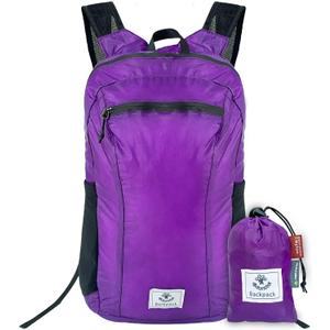 4Monster Hiking Daypack,Water Resistant Lightweight Packable Backpack for Travel Camping Outdoor, 32L