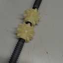 RumbleRoller Original Beastie Bar with Stands, Translucent White