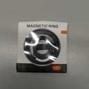 MagSafe Phone Grip Holder Dual-Sided Magnetic Finger Ring Adjustable Kickstand Loop for iPhone 17/16 Pro Max/15 Plus/14 Pro/13 Mini/12, Samsung, Magnet Phone Stand Grip Compatible with Mag Car Mounts (Black)