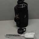 128oz Insulated Water Bottle, Triple Wall Vacuum Stainless Steel Water Bottles - Keeps Cold 48H, Reusable One Gallon Flask Jug for Gym, Sports, Camping, Hiking,Travel, Starry Sky-Black