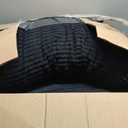 Black Wedge Headboard Pillow Queen Triangular Pillow for Sitting Up in Bed