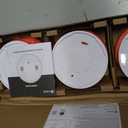 Kidde Smoke Detector, 10-Year Battery Powered, with Voice Alerts, LED Status Lights, 85 dB Alarm, 5-inches, 20SD10-V, 3 Pack 10 Years