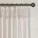 Joywell Pinch Pleated Linen Curtains 90 inches Long 2 Panels Back Tab Semi Sheer Light Filtering Elegant Natural Linen Pleat Drapes with Hooks for Bedroom Living Dining Room Decor 40x90 Natural Beige