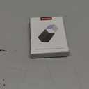 Miimall for Samsung Z Flip 7 Slim Case with Hinge Protection, Kickstand and Tempered Glass, Matte Texture Grip Sturdy Dust Proof Anti-Slip Ultra Thin Full Cover for Galaxy ZFlip7 5G Phone Case Purple