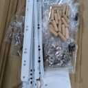 Vanity Desk with Mirror and Light, Large Drawer and Three Level Storage Dresser, 3 Lighting Modes Adjustable Brightness, Bedroom Dressing Table (White)