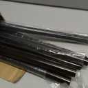 Brown Curtain Rods for Windows 72 to 144 Inches Adjustable Length Heavy Duty 7/8" Diameter Window Curtain Rod with Decorative Finials for Outdoor Farmhouse Bedroom Kitchen Living Room (36"-150"|1 Pack)