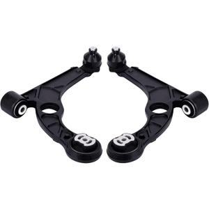maXpeedingrods 2Pc Front Lower Control Arm w/Ball Joint for Chrysler 200 2015-2017 with 17in Wheels (2.4L / 3.6L), Dodge Dart 2013-2016 (1.4L) (Black)