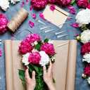 Milisten Floral Stem Water Tubes 50 Pcs Clear Plastic Flower Vials with Pointed Tips for Fresh and Artificial Flowers Arrangements Craft Supplies