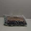 SONGMICS Portable Closet, Freestanding Closet Organizer, Clothes Rack with Shelves, Hanging Rods, Storage Organizer, for Cloakroom, Bedroom, 44.1 x 16.9 x 65 Inches, Black URYG24BK