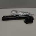 Hair Straightener Brush for Women: Negative Ionic 3-in-1 Curling & Straightening Brush, Ceramic Hot Comb with 15 Temps for Hair Styling, Gold