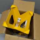 Performance Tool W41021 Ratchet Style Jack Stand Set for Lifting Vehicles During Maintenance, Yellow, 2-Ton