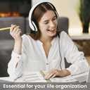 2026 Planner, Weekly and Monthly Calendar Planner for Women, Jan 2026 - Dec 2026, Hardcover Planning Agenda book with Tabs, Spiral Bound, Inner Pocket, Perfect for School Office Supplies, 6.3" x 8.5" - Wildflowers