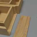 Bamboo Drawer Organizer 5 Pcs for Kitchen Multi-purpose Storage Dividers for Kitchen, Office, Jewelry, Cosmetics, Wooden Drawer Dividers for Drawer Organizer Desk Organizer Gift for Women Gifts Idea