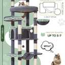 Taoqimiao Heavy-Duty Cat Tree, 71 in Cat Tower for Large Cats 20lbs+