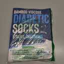 Doctor's Select Viscose Bamboo Ankle Diabetic Socks for Women and Men - 6 Pairs | Super Soft, Non Binding, Loose Wide Top