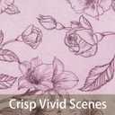 PATPAT Kids Pajama Set,Snug Fit Pjs with Soft Tencel Lyocell Wool Blend, All-Season Comfort, Ages 2-12 Years (Pink)