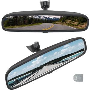 Rear View Mirror 85101-3X100, Replacement for Hyundai & Kia, 2010-2017 Forte Koup, 2011-2020 Optima, 2010-2023 Rio, 2011-2020 Sorento, 2012-2021 Sedona, 2014-2023 Soul