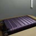 Samsonite Omni 2 Hardside Expandable Luggage with Spinner Wheels, Checked-Medium 24-Inch, Purple