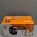 Bluetooth Speaker, 30W Portable Bluetooth Boombox with Subwoofer, FM Radio, RGB Colorful Lights, EQ, Stereo Sound, Booming Bass, 10H Playtime Wireless Party Speaker for Home, Outdoor, Travel, Camping (Black Gold)