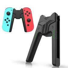 Grip Handle Charging Station Controller Charger For Nintendo Switch OLED Joy-Con Grip For NS Switch Joycon Accessories